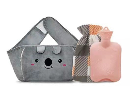Luxiko 3PCS Hot Water Bag Set with Waist Belt – (Reusable Heat Therapy Kit)