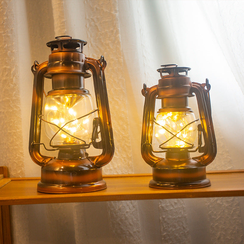 Luxiku Retro Mini Kerosene Lamp Magnetic Fridge Magnet
