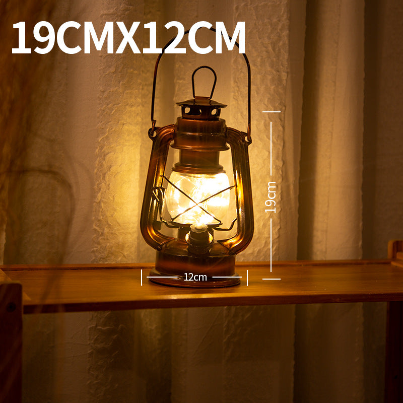 Luxiku Retro Mini Kerosene Lamp Magnetic Fridge Magnet