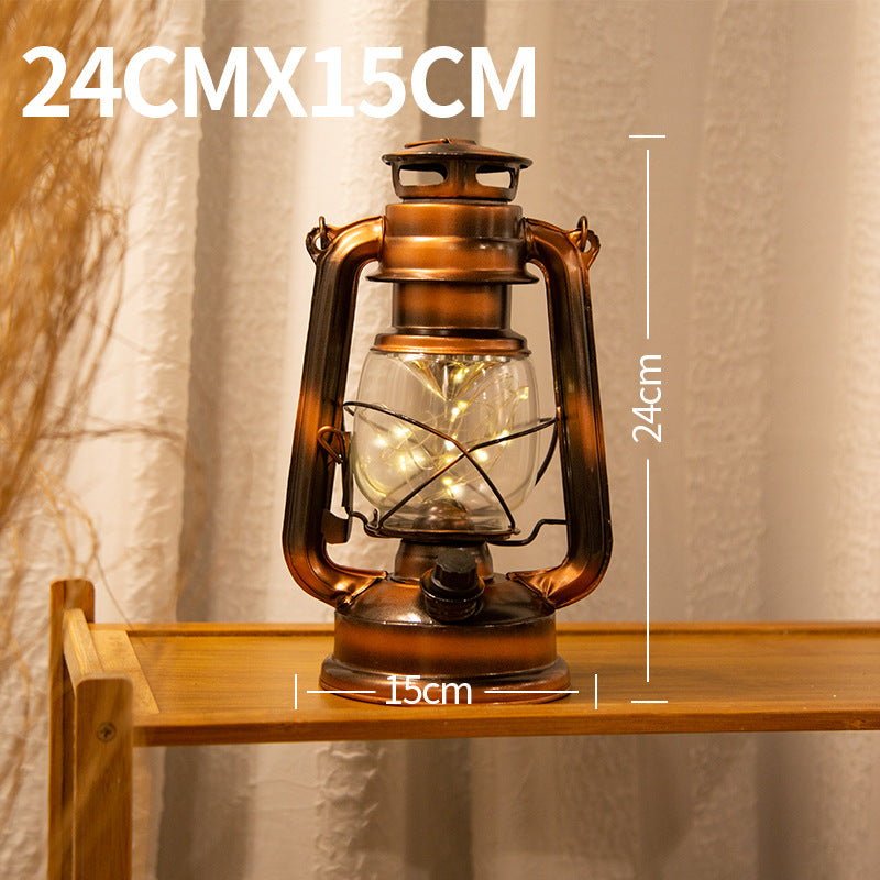 Luxiku Retro Mini Kerosene Lamp Magnetic Fridge Magnet