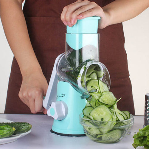 Round Mandoline Potato Slicer Vegetable Cutter Slicer