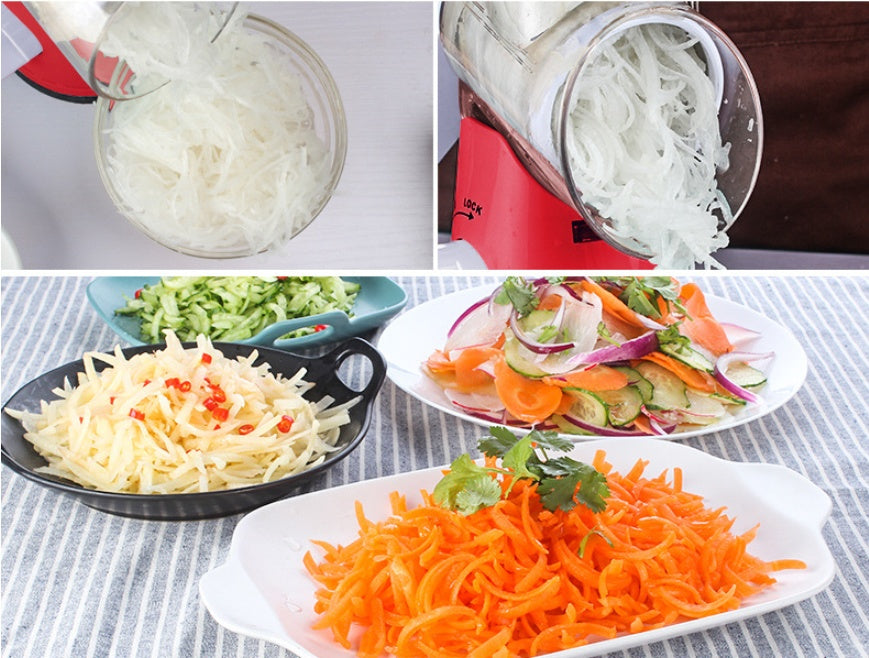 Round Mandoline Potato Slicer Vegetable Cutter Slicer