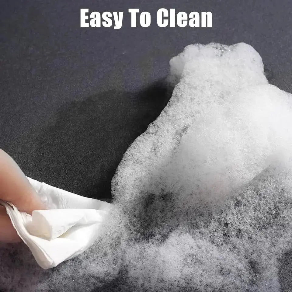 Luxiko Diatomite Bathroom Mat Marble Design – Non-Slip Quick-Dry Water Absorbing Stone Bath Rug for Bathroom, Kitchen & Entryway