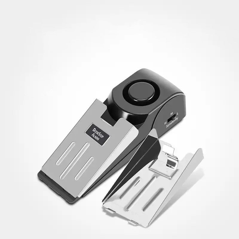 Luxiko Door Stop Alarm Anti-Theft Security Device – Portable Door Block Alarm with Adjustable Sensitivity | Travel & Home Safety Door Wedge Alarm