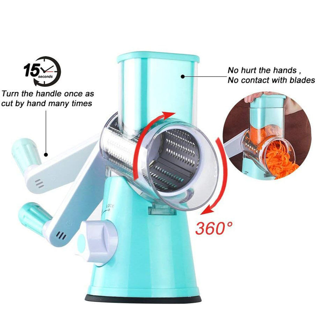 Round Mandoline Potato Slicer Vegetable Cutter Slicer