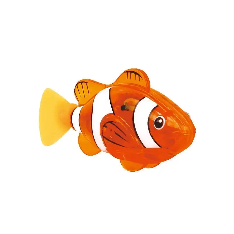 Luxiko Magic Glowing Swimming Fish Toy (4PCS) – Water Activated Interactive Bath Toy for Kids, Babies & Toddlers, Light-Up Robot Fish Gift