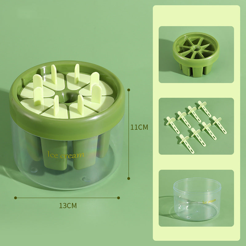 Luxiko Popsicle Mold Set with Lid – Food-Grade Ice Cream Maker, Reusable Ice Pop & Frozen Treat Molds for Home Use