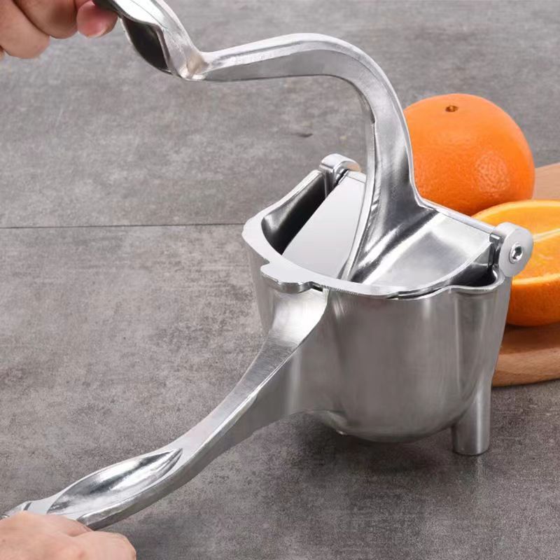 Luxiko Manual Citrus Juicer Squeezer – Heavy-Duty Aluminum Hand Press for Lemon, Orange & Pomegranate, Ergonomic Grip Juice Extractor