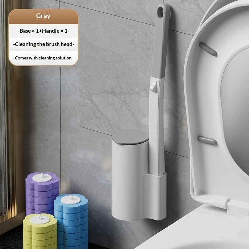 Luxiko Disposable Toilet Brush Sponge Head Replacement Kit – Odor Removal Cleaning System | Hygienic Single-Use Bathroom Cleaning Tool for Home Use