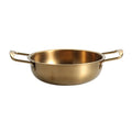 Luxiko Korean Ramen Pot Stainless Steel – Multipurpose Instant Noodle Cooker, Kimchi Soup Stockpot, Camping Cooking Pan for Kitchen & Outdoor Use
