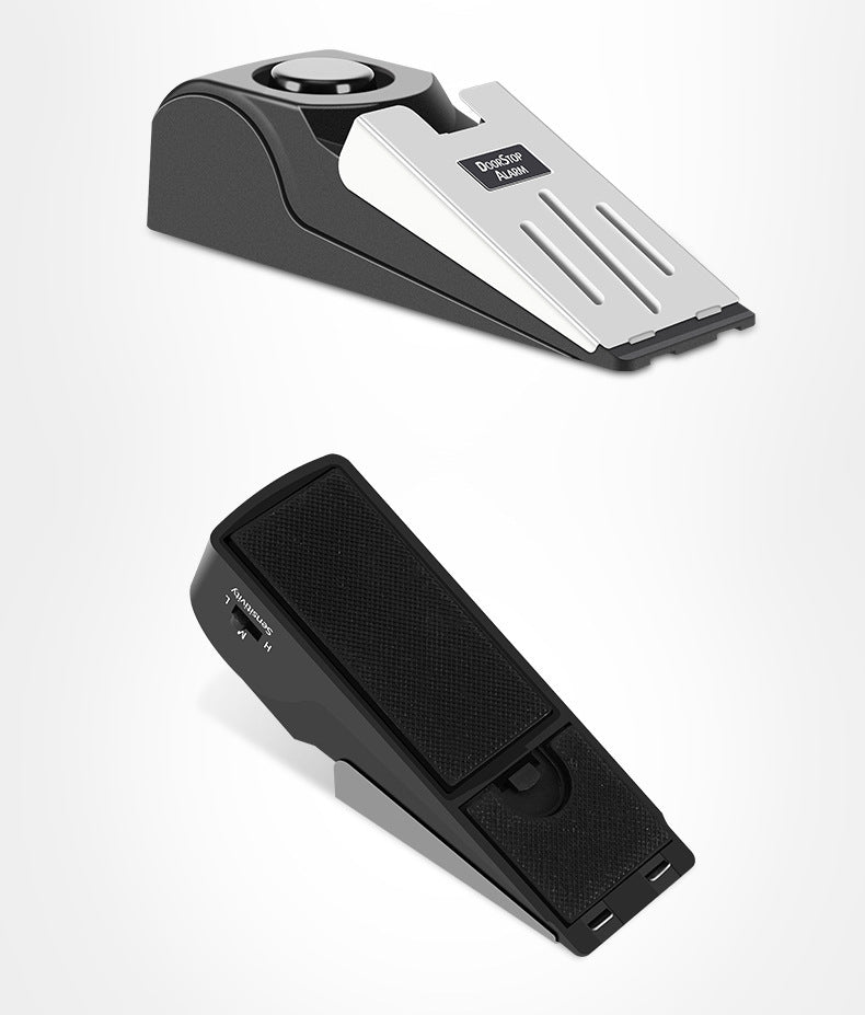 Luxiko Door Stop Alarm Anti-Theft Security Device – Portable Door Block Alarm with Adjustable Sensitivity | Travel & Home Safety Door Wedge Alarm