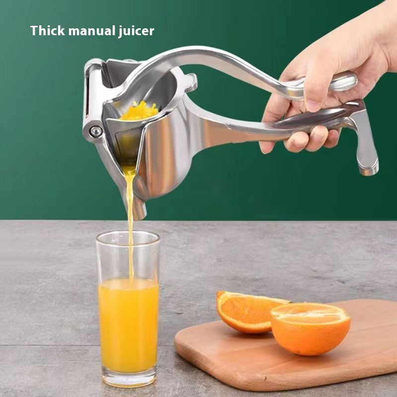Luxiko Manual Citrus Juicer Squeezer – Heavy-Duty Aluminum Hand Press for Lemon, Orange & Pomegranate, Ergonomic Grip Juice Extractor