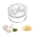 Luxiko Manual Garlic Twister & Masher – Multifunctional Garlic Mincer Grinder for Onion, Ginger, Herbs & Nuts, Durable Kitchen Crusher Tool